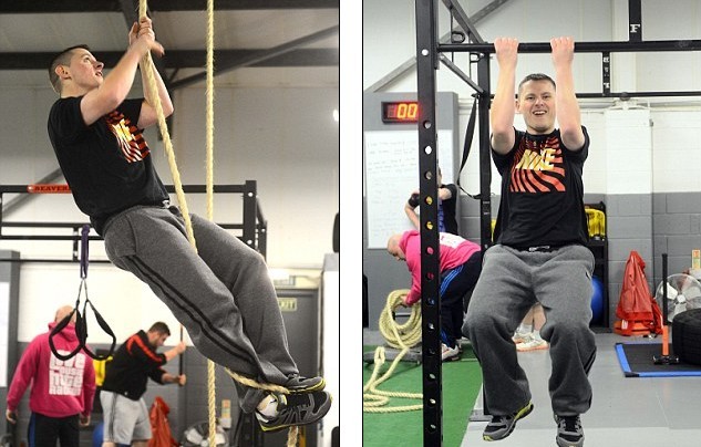 穴居人生活助英國胖小伙5個月減重100斤