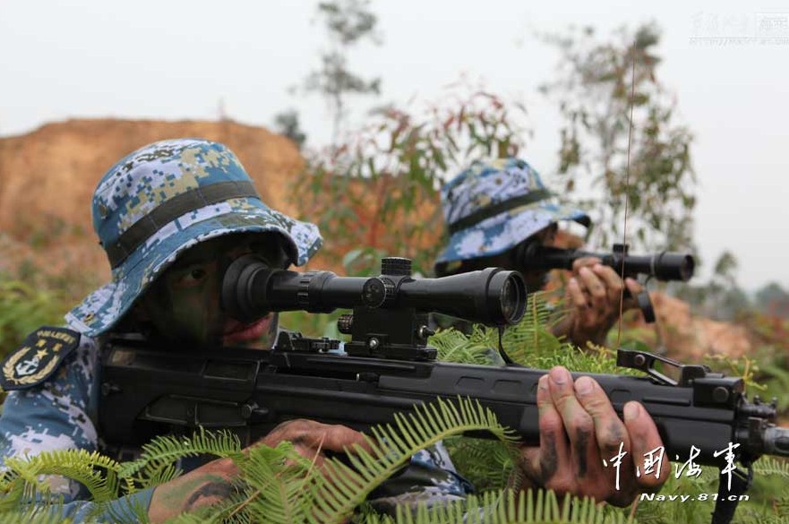 探秘：海軍狙擊手錘煉百發(fā)百中神技
