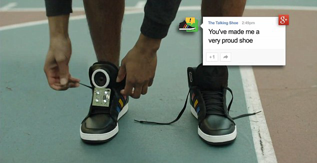 谷歌再推可穿戴設(shè)備 讓你的鞋子能說會(huì)道