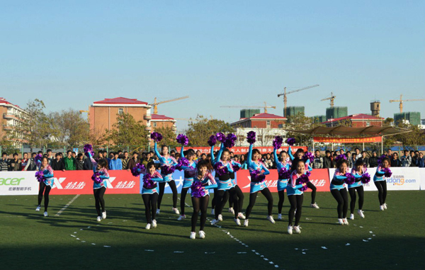 特步足球啦啦隊選拔開啟 不一樣的精彩舞動賽場