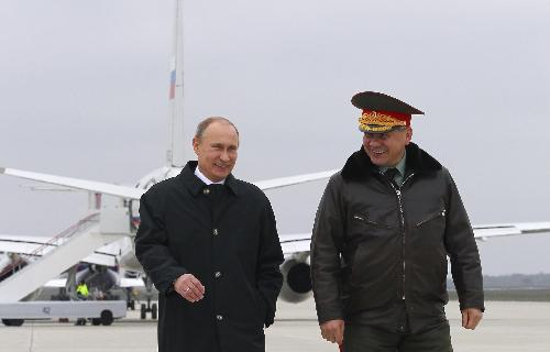 普京觀摩俄海軍在黑海演習和陸戰(zhàn)隊登陸訓練