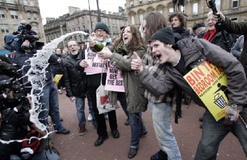 英國左派慶祝撒切爾夫人辭世 稱其極右政策貽害無窮
