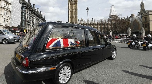 撒切爾遺體移入議會大廈教堂 英媒發(fā)布葬禮路線圖