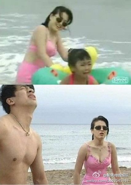 宋慧喬豐滿泳裝照曝光 “游泳圈”顯露無疑