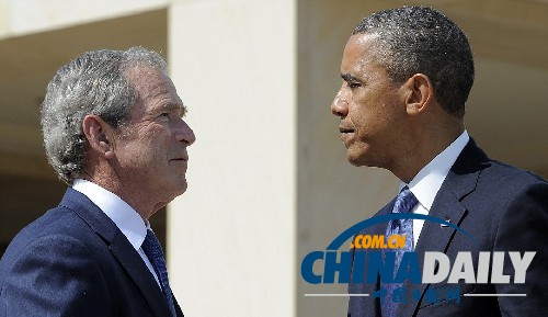 小布什圖書(shū)館落成五總統(tǒng)聚首 其母不愿次子當(dāng)總統(tǒng)