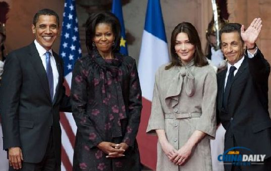 一年內(nèi)贈奧巴馬禮物超4萬美元 薩科齊再度奢名遠揚