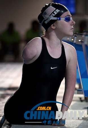 美國無腿獨臂女孩破蝶泳世界紀錄 欲挑戰(zhàn)殘奧會