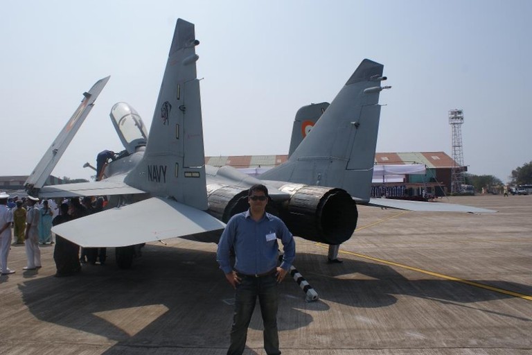 印度海軍米格-29KUB艦載戰(zhàn)機(jī)服役現(xiàn)場圖曝光