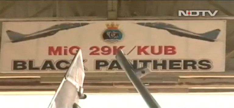 印度海軍米格-29KUB艦載戰(zhàn)機(jī)服役現(xiàn)場圖曝光