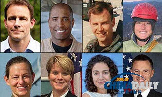 NASA選拔出8名航天員 半數(shù)為女性