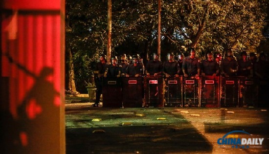 組圖:從圣保羅到里約熱內(nèi)盧 示威游行席卷巴西