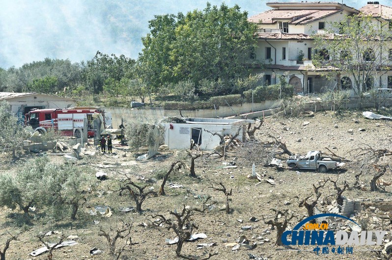 意大利一家煙花廠發(fā)生爆炸 造成1人死亡6人受傷
