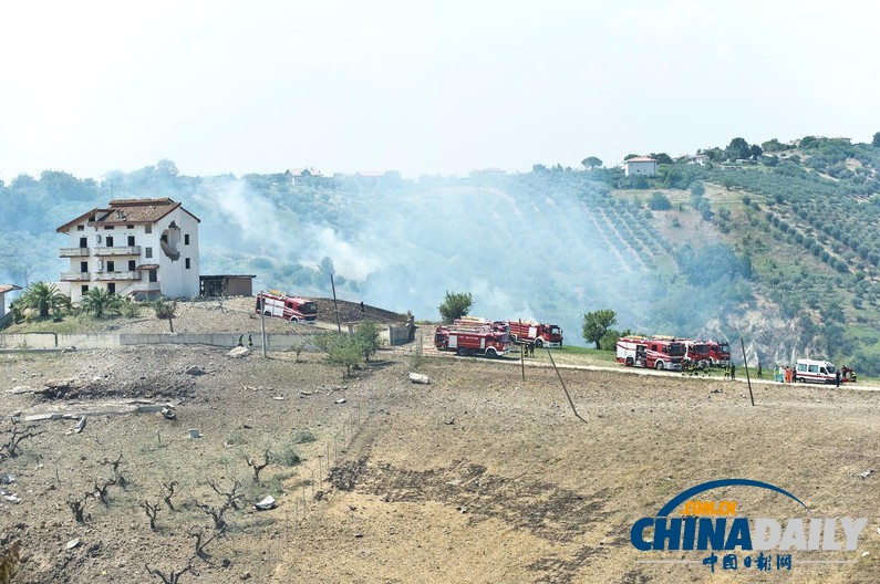 意大利一家煙花廠(chǎng)發(fā)生爆炸 造成1人死亡6人受傷