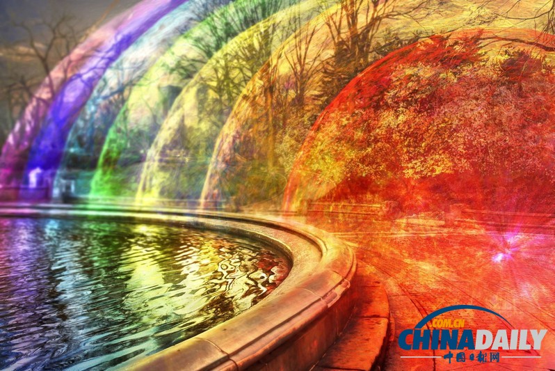 美輪美奐！美藝術(shù)家打造可見Wi-Fi信號