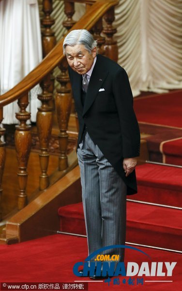 日本天皇出席第184屆飲食大會開幕式(高清組圖)