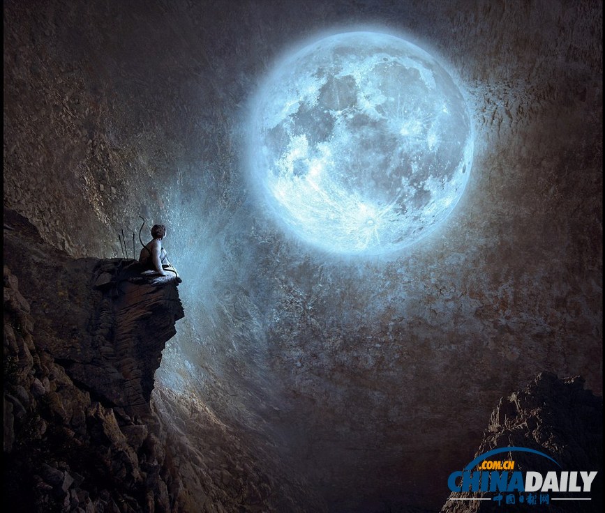 波蘭藝術(shù)家用照片和電腦技術(shù)打造神秘夢(mèng)幻世界（組圖）