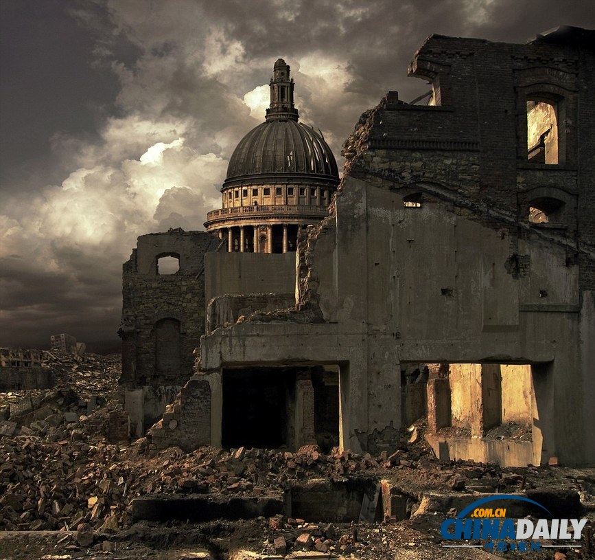 波蘭藝術(shù)家用照片和電腦技術(shù)打造神秘夢(mèng)幻世界（組圖）