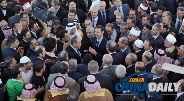 敘反對派稱攻擊總統(tǒng)車隊 官媒否認遭襲（高清組圖）