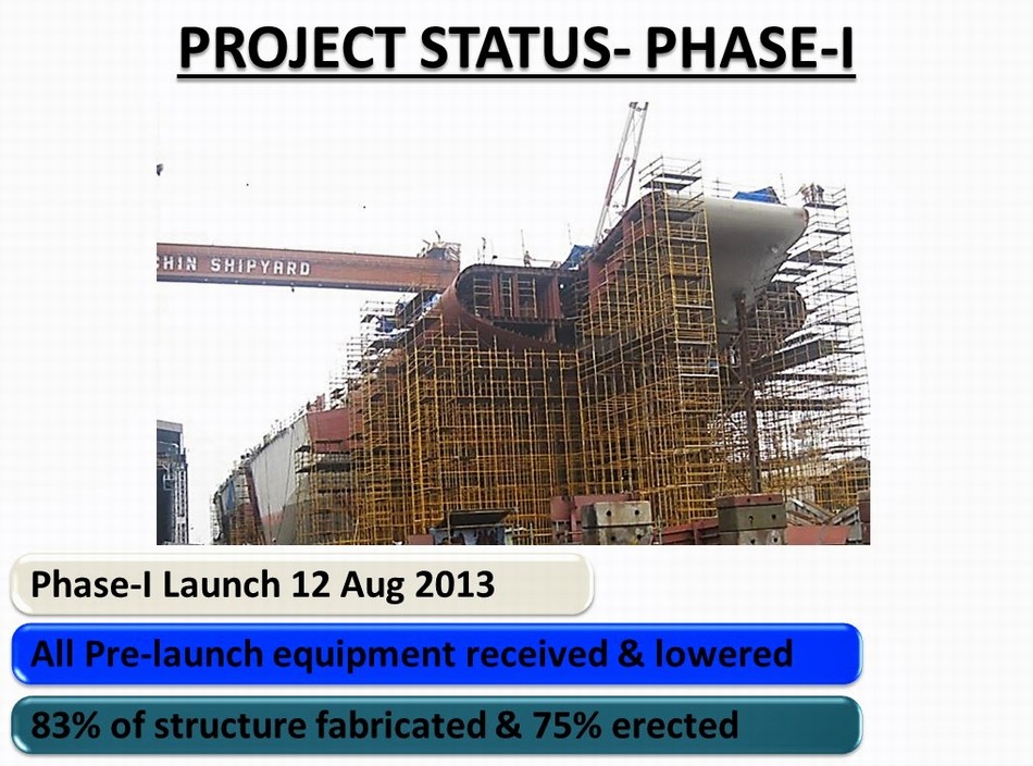 印度國產(chǎn)航母今將下水 雙航母即將達(dá)成