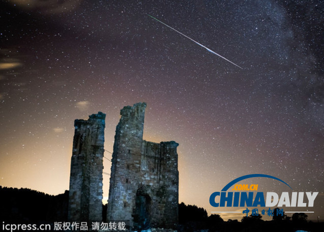 英仙座流星雨來(lái)襲 世界各地上演天上焰火秀（組圖）