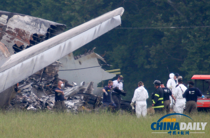 美國聯(lián)合包裹公司墜毀貨機(jī)黑匣子被找到（高清組圖）