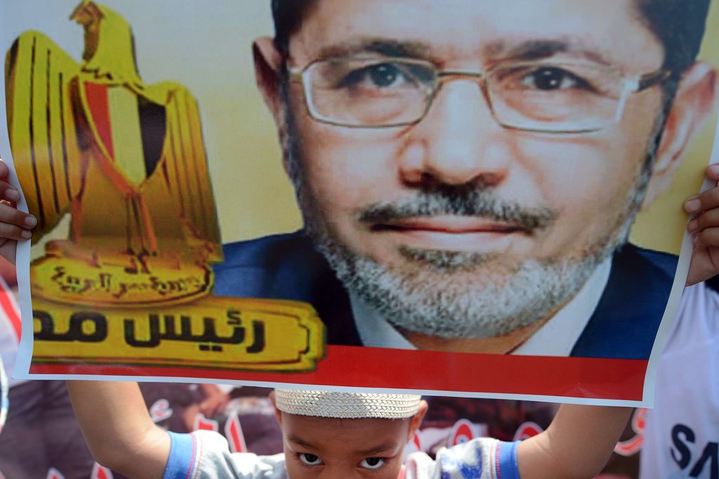 印尼數(shù)千穆斯林集會(huì)聲援埃及民眾 痛批奧巴馬（圖）