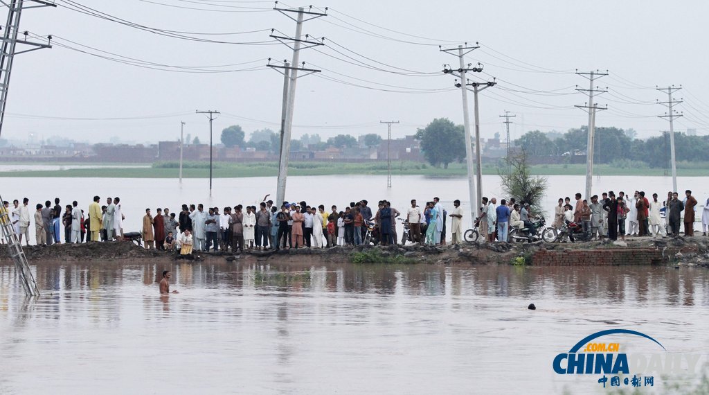 巴基斯坦洪水已造成至少108人遇難 形勢(shì)嚴(yán)峻（高清組圖）