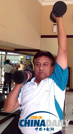 穆沙拉夫被控謀殺今日出庭受審 大批軍警護送(高清組圖)