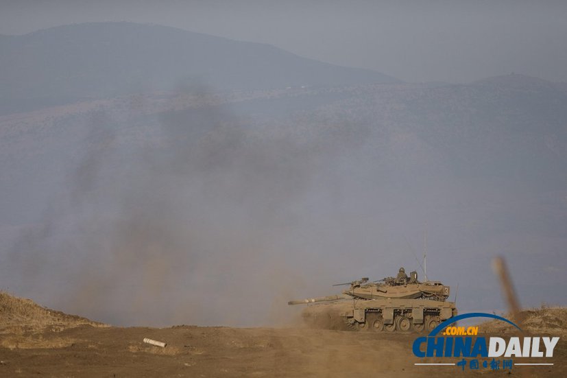 以色列在戈蘭高地舉行軍演 稱一旦遭敘攻擊將強(qiáng)力反擊