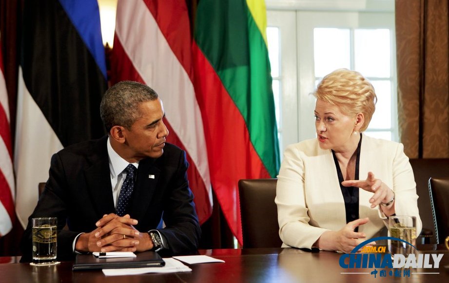 奧巴馬白宮戰(zhàn)情室召開安全會議 討論敘利亞局勢（高清組圖）