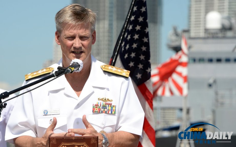 美國第七艦隊的指揮艦“藍(lán)嶺號”抵日本進(jìn)行友好訪問（高清組圖）