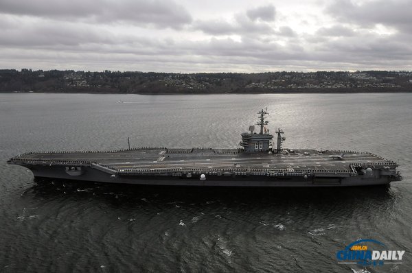 美“尼米茲”號航母抵達紅海 或參與對敘軍事行動