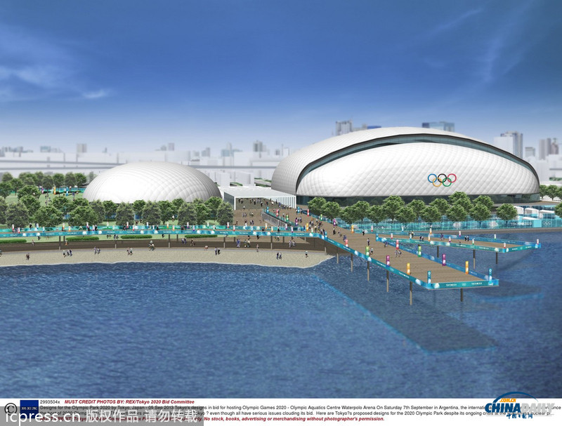 日本為東京申請2020奧運(yùn)會場館設(shè)計圖曝光