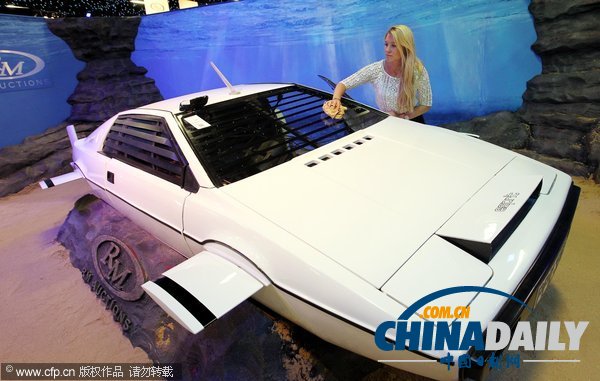 007“座駕”潛艇汽車拍賣在即 有望超百萬(wàn)美元(組圖)