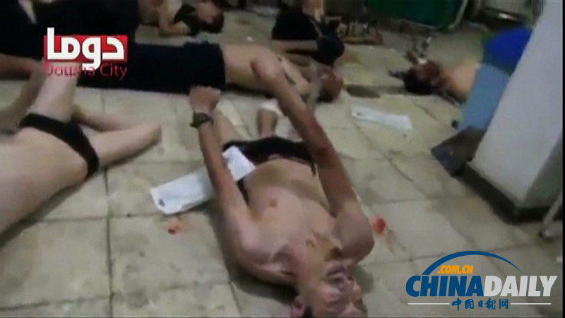 美議員所看敘利亞化武襲擊視頻曝光 慘不忍睹(圖)