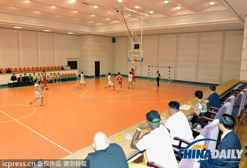 美國球星羅德曼稱將任朝鮮男籃國奧隊教練