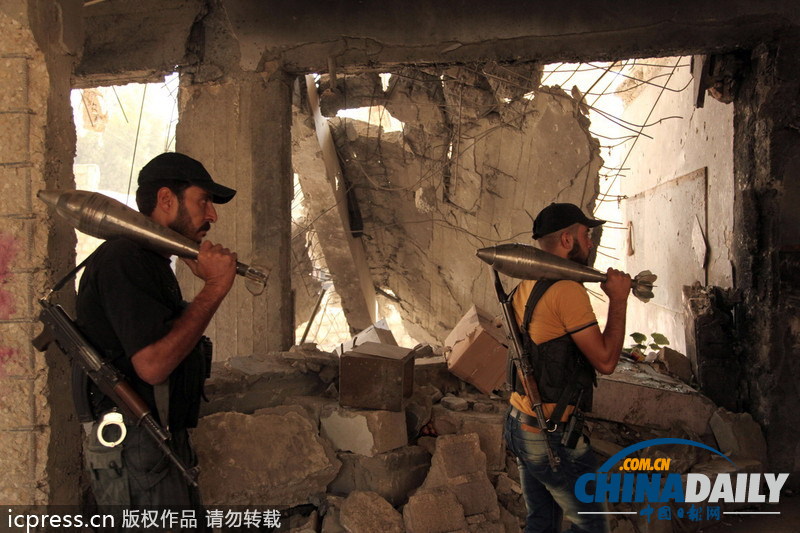 敘利亞反對派襲擊阿勒頗政府軍軍事機場