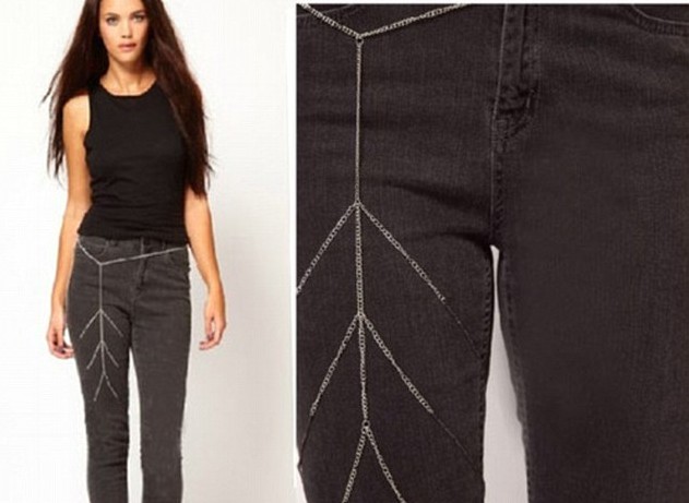 圖：給大腿戴“項(xiàng)鏈”？奇特飾品成女星新寵