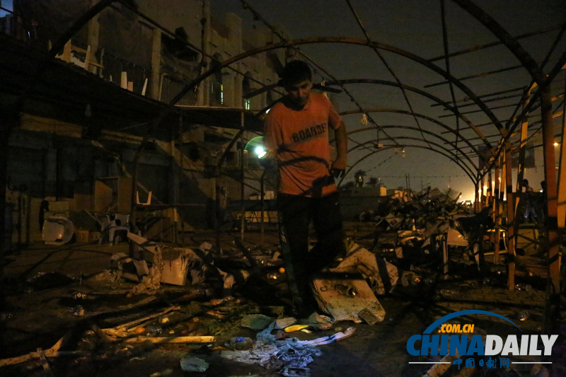 伊拉克首都汽車炸彈襲擊致至少79死145傷