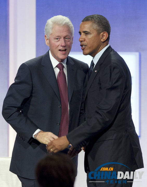 奧巴馬克林頓聯(lián)手宣傳醫(yī)改法案