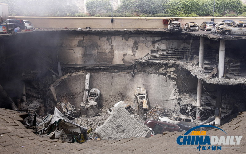 肯尼亞商場槍戰(zhàn)結(jié)束 交火現(xiàn)場成一片廢墟