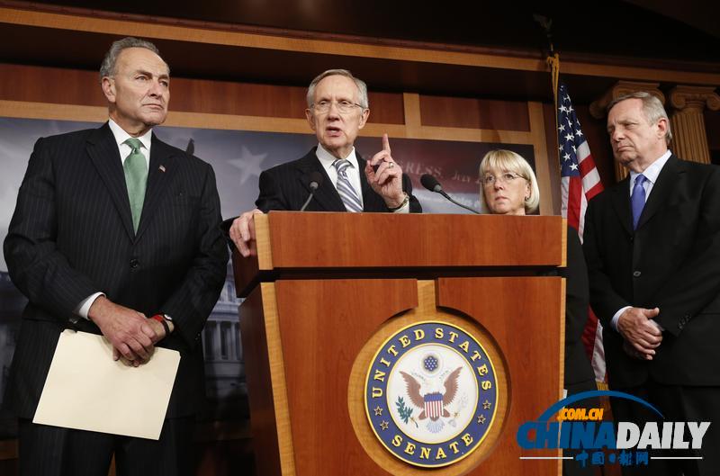 美國會(huì)兩院通過提高債務(wù)上限議案 政府將重啟