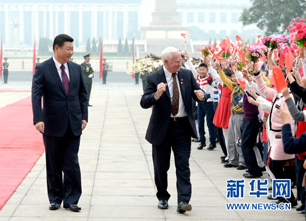 習(xí)近平：為中加戰(zhàn)略伙伴關(guān)系注入更多內(nèi)涵和動(dòng)力