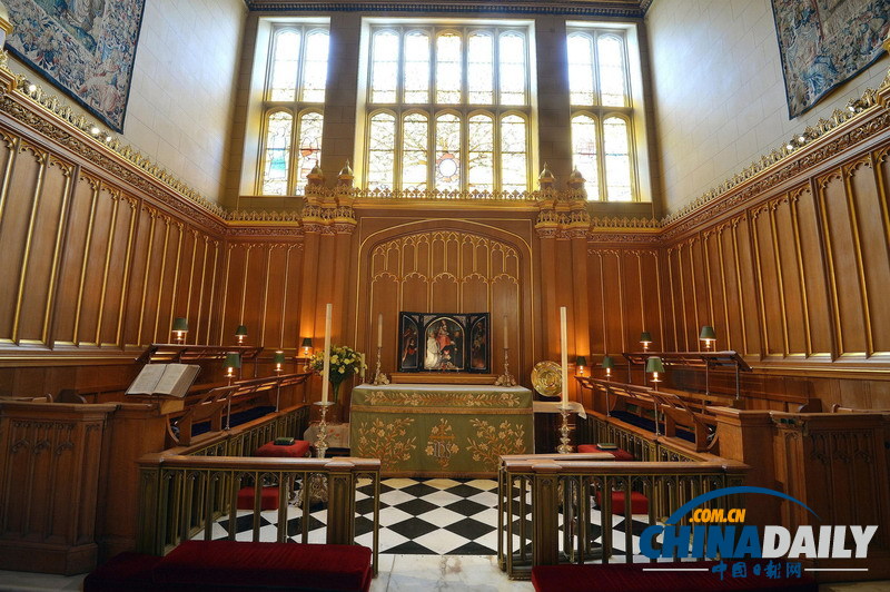 英國小王子喬治洗禮地點(diǎn)內(nèi)部圖片曝光