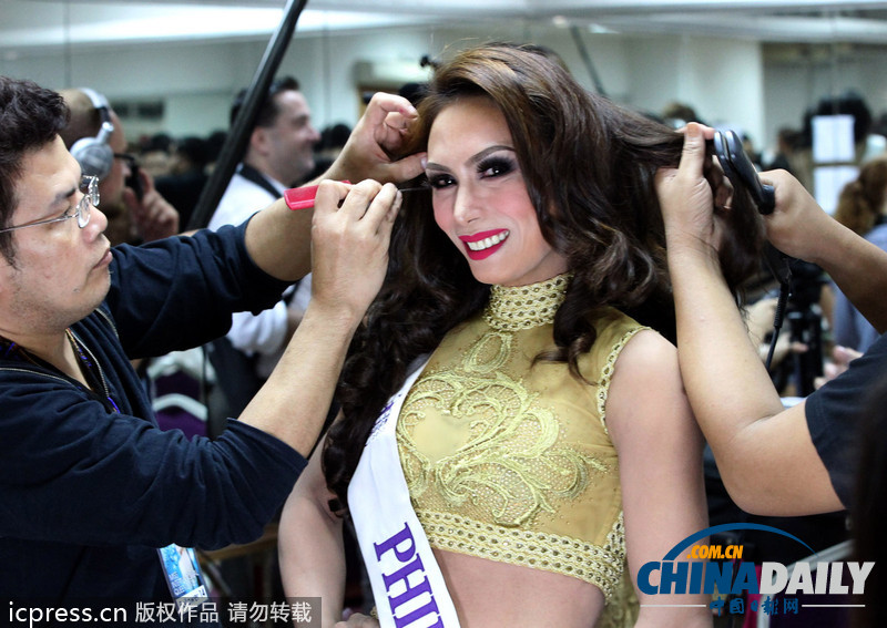 泰國(guó)舉辦2013國(guó)際人妖選美大賽 巴西選手奪冠