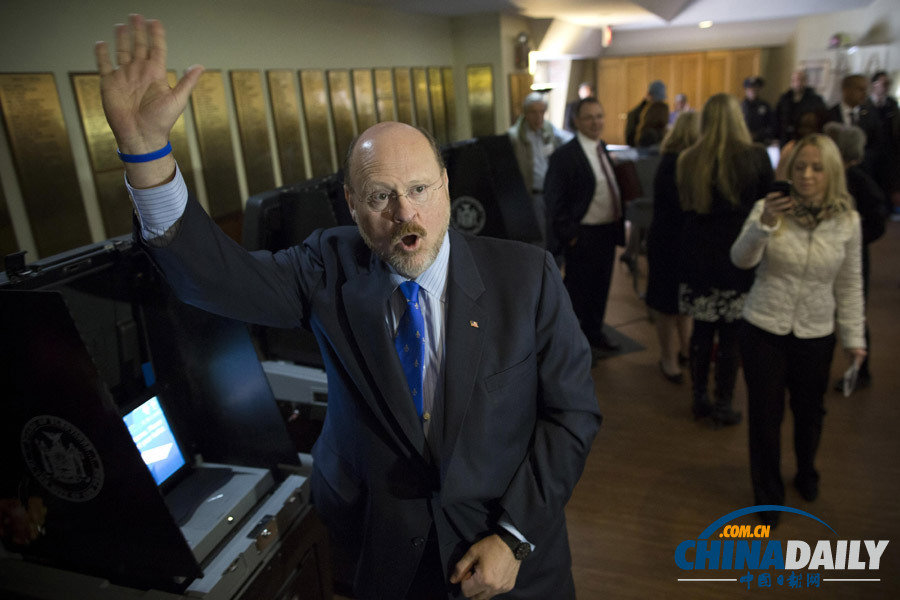 紐約或迎20余年首位民主黨市長 支持率遙遙領(lǐng)先(高清組圖)