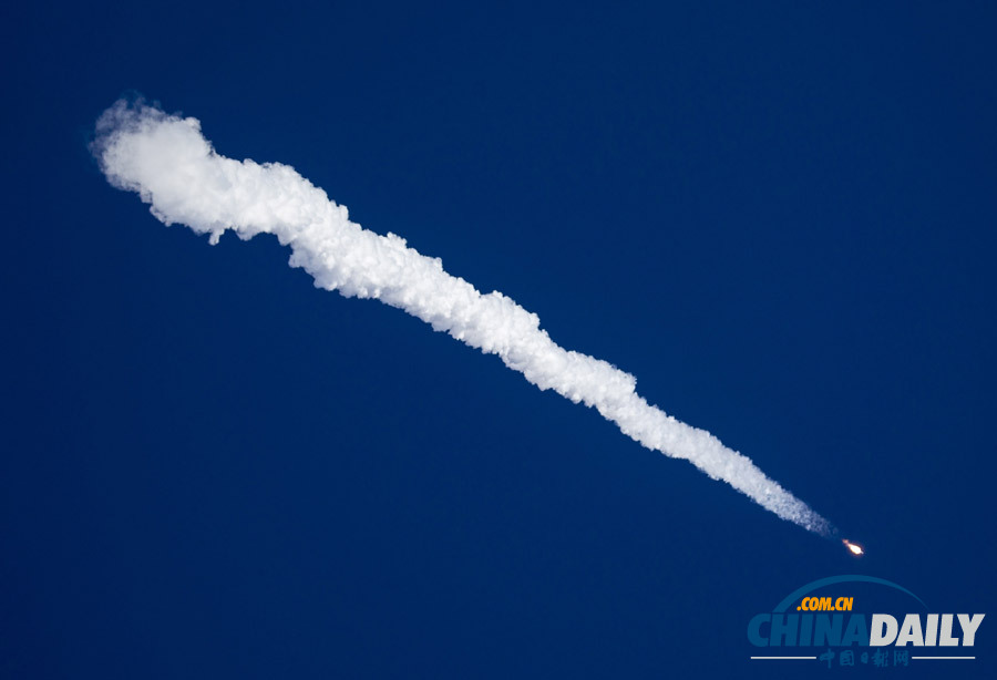 俄“聯(lián)盟”號飛船發(fā)射升空 攜冬奧會火炬前往空間站（高清組圖）