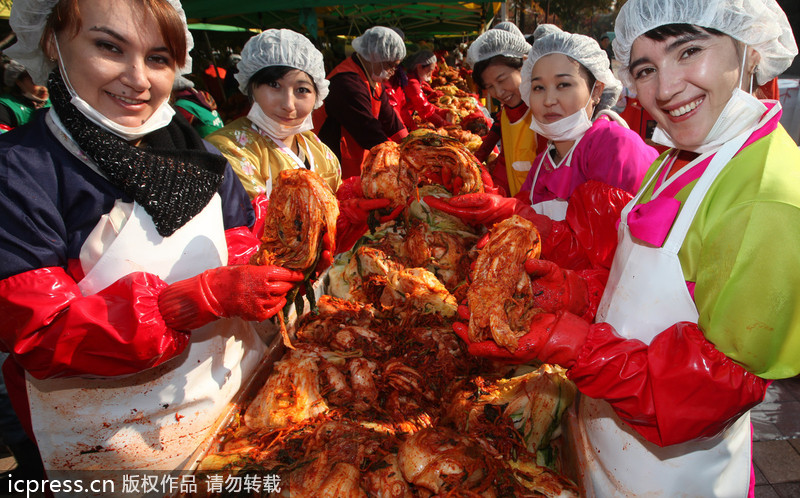 韓國(guó)為申遺擬將泡菜中文名改為“辛奇”（圖）
