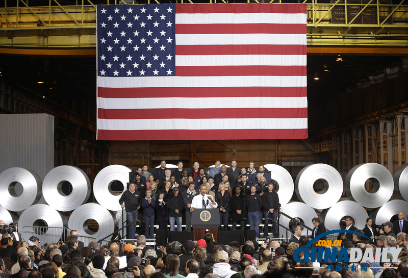 奧巴馬支持率創(chuàng)新低 夫婦齊上陣連打親民牌(高清組圖)