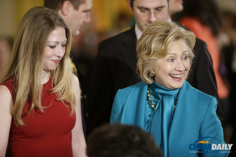 奧巴馬向克林頓頒發(fā)總統(tǒng)自由勛章 紀(jì)念前總統(tǒng)肯尼迪